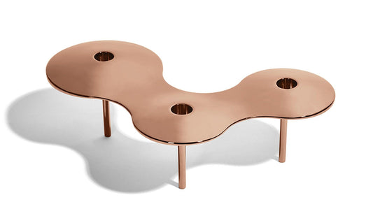 Zaha Hadid - Zaha Hadid Design Cell Kerzenhalter | Roségold | Groß - Kerzenhalter - Sarto Group