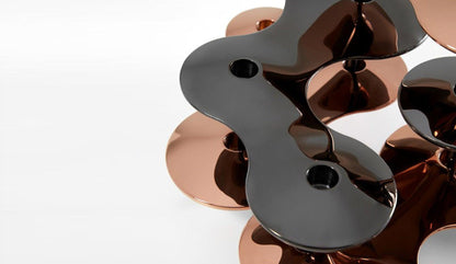 Zaha Hadid - Zaha Hadid Design Cell Kerzenhalter | Roségold | Groß - Kerzenhalter - Sarto Group