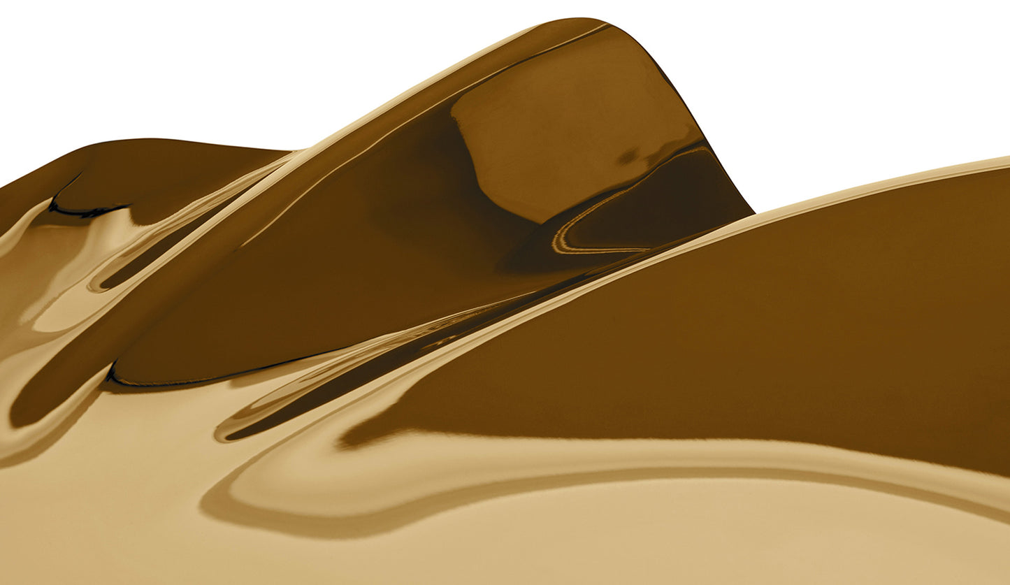 Zaha Hadid - Zaha Hadid Design Serenity Platter Schale Gold | Ø 25 cm - sarto Group
