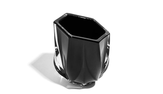 Zaha Hadid - Zaha Hadid Design Shimmer Teelichthalter | Schwarz - Kerzenhalter - Sarto Group