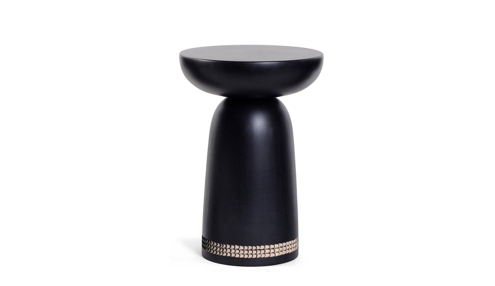 Zanat - Zanat Nera Hocker | Reshma 3 - Hocker - Sarto Group
