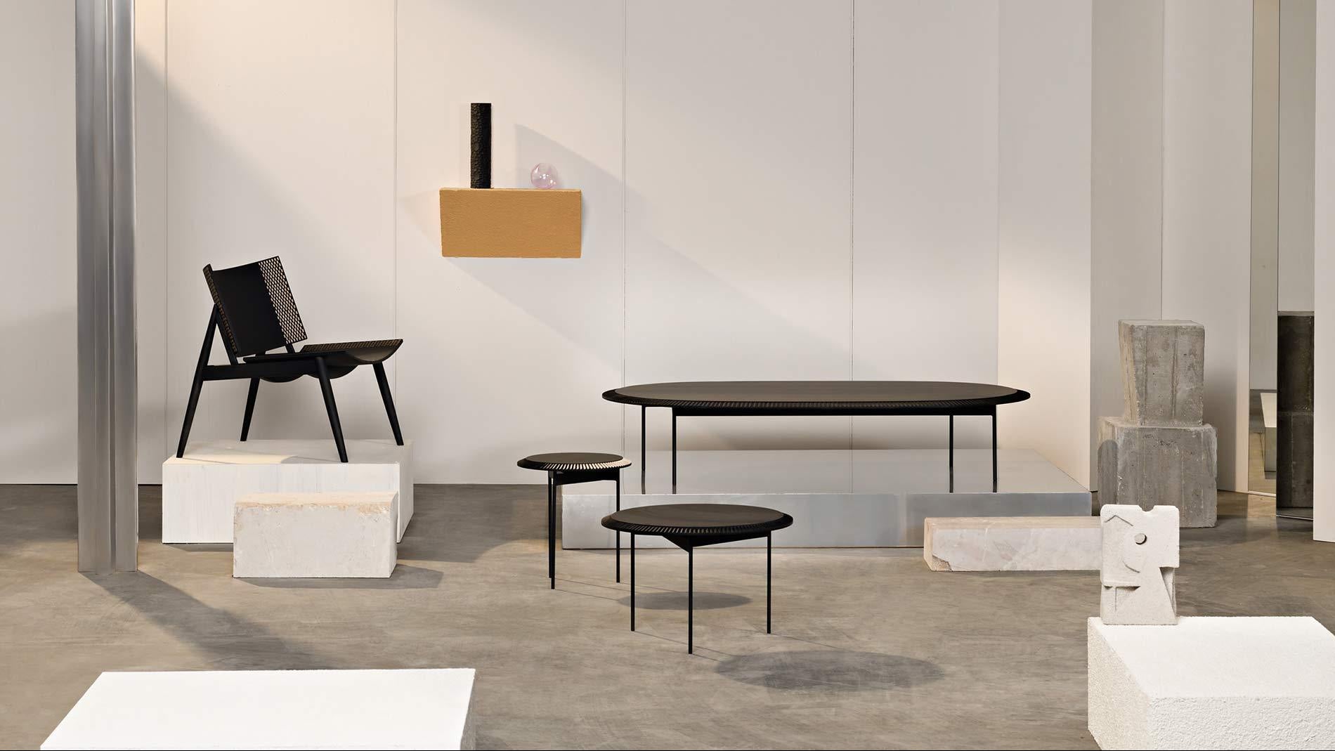 Zanat - Zanat Piano Couchtisch M | Ahorn Schwarz - sarto Tailored Interiors Group