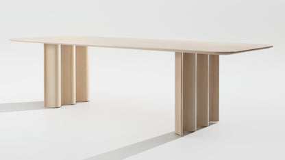 Curtain dining table