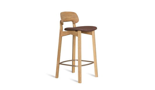 Zeitraum - Zeitraum Nonoto Bar Stuhl | Gepolstert | Tief - Barhocker - Sarto Group
